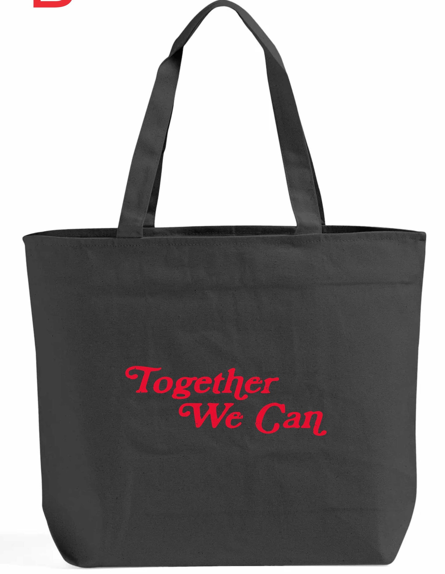 Looking For A Sign Black Tote Bag