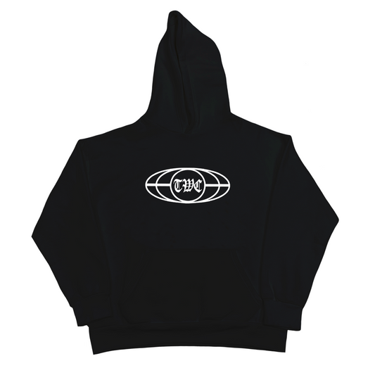 HEAL LEARN GROW LOVE TWC BLACK HOODIE